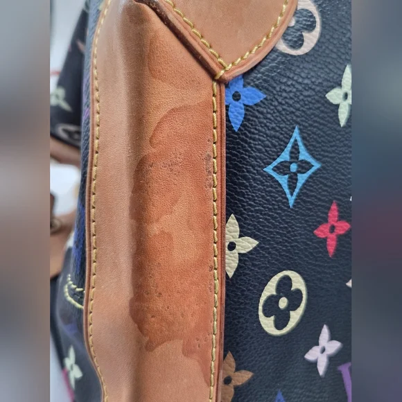 Louis Vuitton x Murakami URSULA Noir Black Multicolor Noir Shoulder Bag - Picture 12 of 14